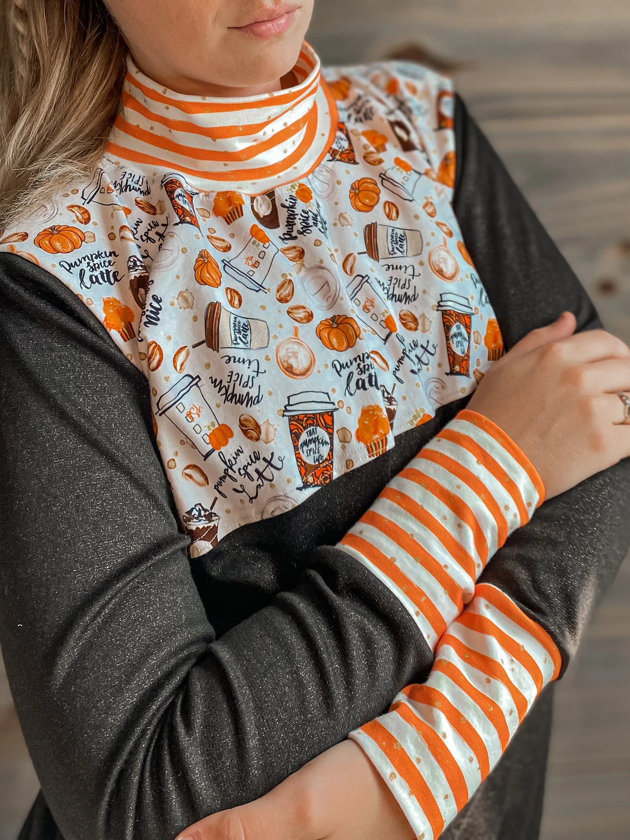 Adult Cowl Neck Add On Digital Sewing Pattern Sizes 0-32