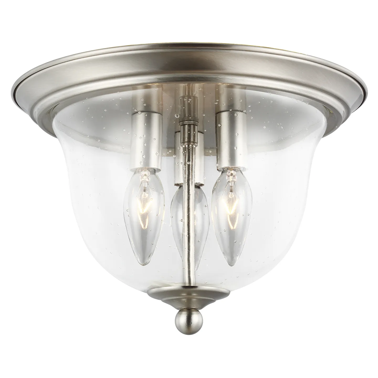 Belton Three Light Ceiling Flush Mount