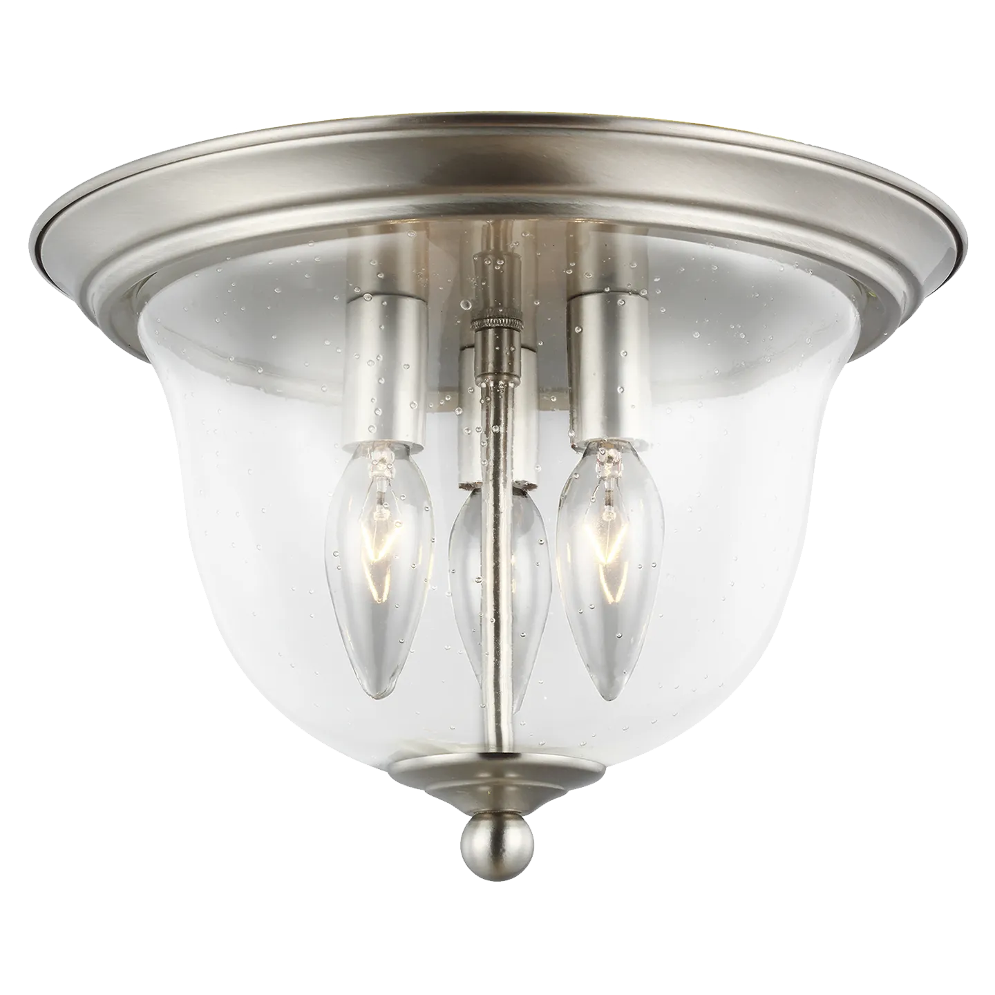Belton Three Light Ceiling Flush Mount