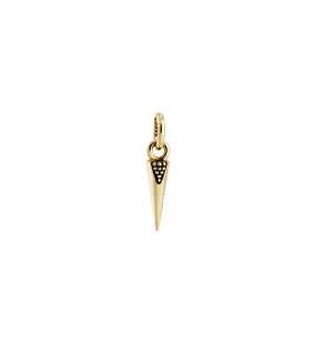 Bespoke Spike Charm 18K Gold Vermeil
