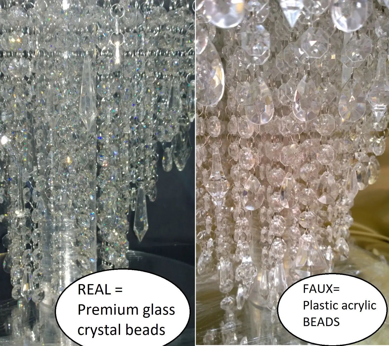 Black & gold Crystal chandelier side table - tall console. Occasional table, Custom table furniture. by Crystal wedding uk
