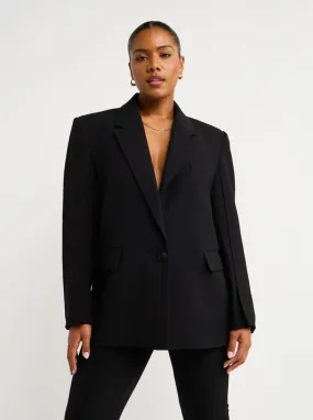 Camilla and Marc Camellia Tailored Blazer in Black