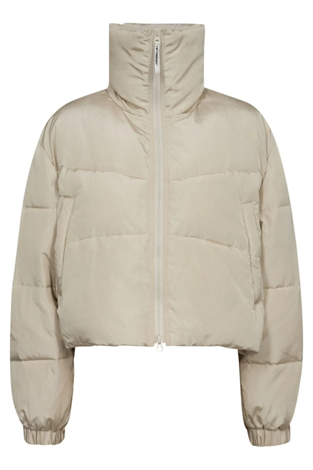 Co´couture - Frostycc Crop Puffer Jacket 30199 - 127 Champagne