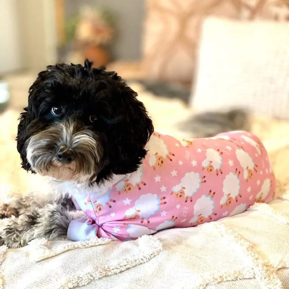 Counting Sheep Dog Pyjamas - Pink