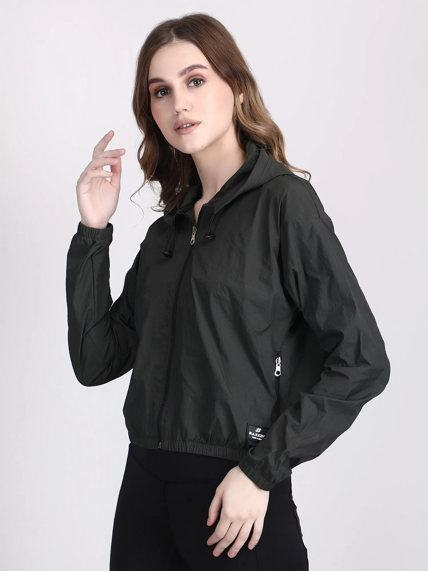 cropped jacket womens - Waterproof
