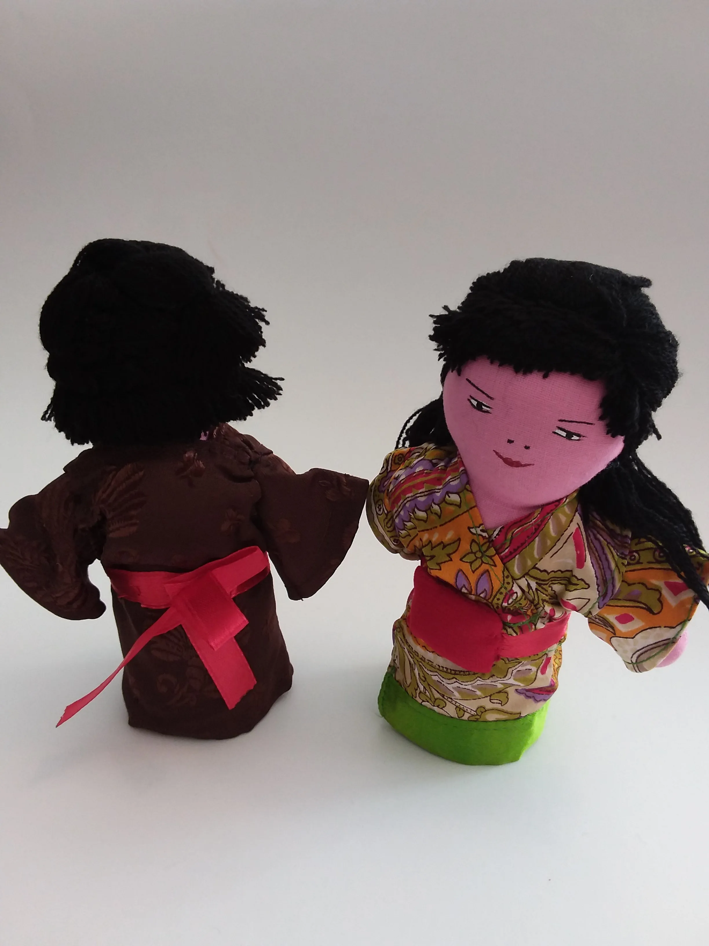 Dolls - Multicultural Display Pair - Asian