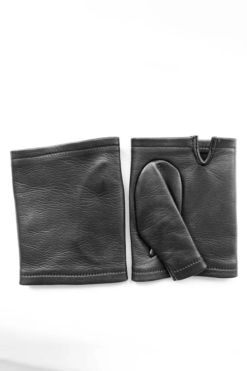 Fingerless Leather Gloves For Ladies  Hot Seasons