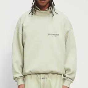Fog Fear of God Essentials Sweatshirt Polyline Reflective Letters High Street Loose Turtleneck Sweater