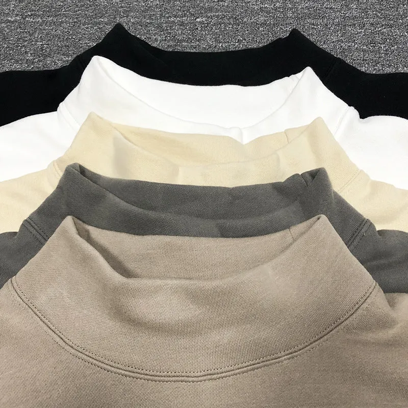Fog Fear of God Essentials Sweatshirt Polyline Reflective Letters High Street Loose Turtleneck Sweater