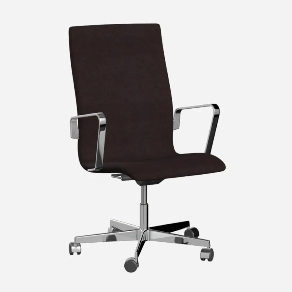 Fritz Hansen Oxford™ Office Armchair Upholstered With Wheels