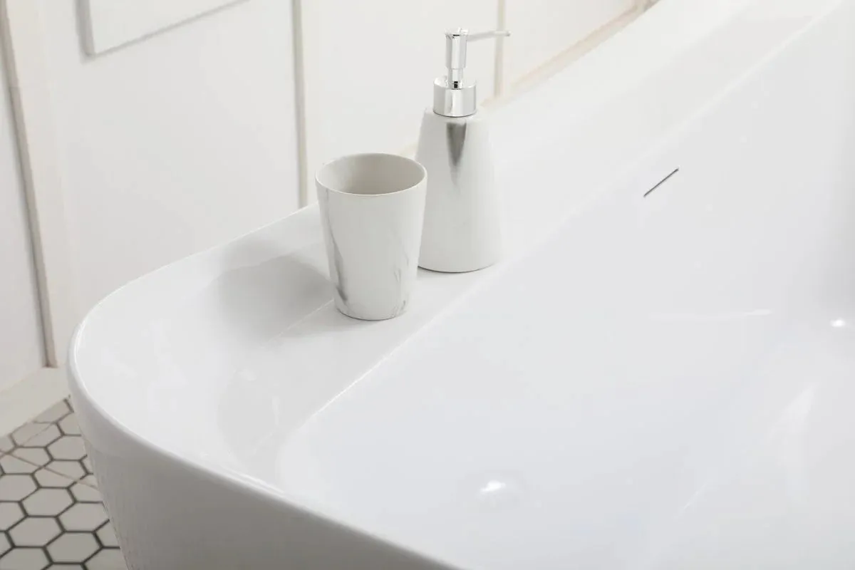 Harrieta 59" Soaking Bathtub