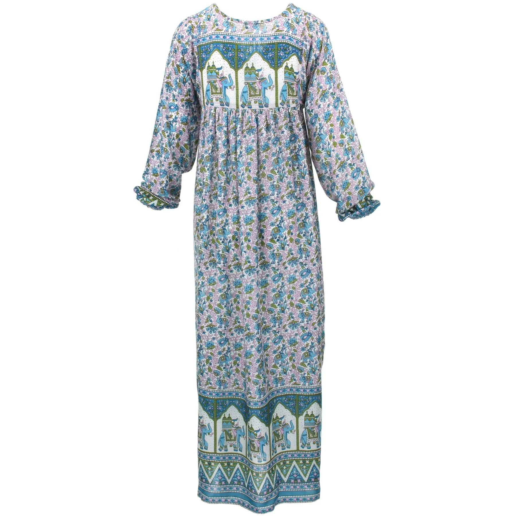 Indian Hippy Dress - Purple