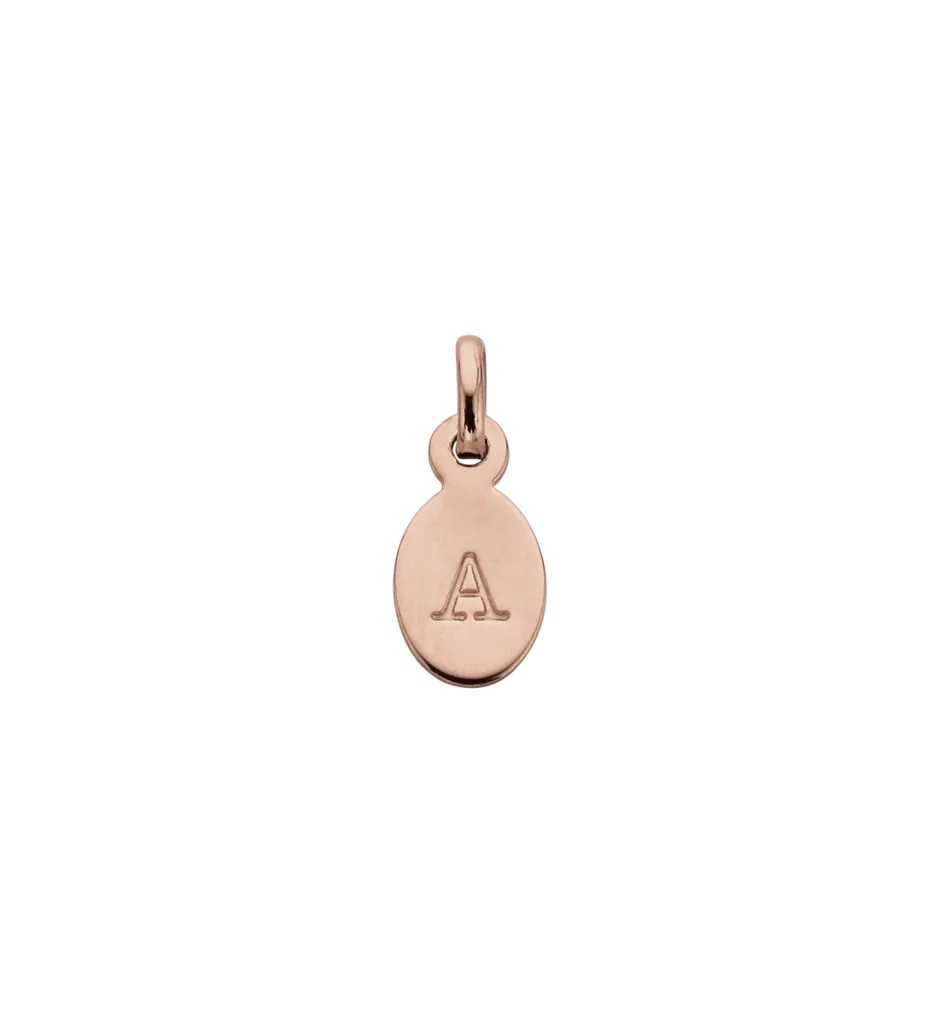 Initial A-Z | 18K Rose Gold Vermeil