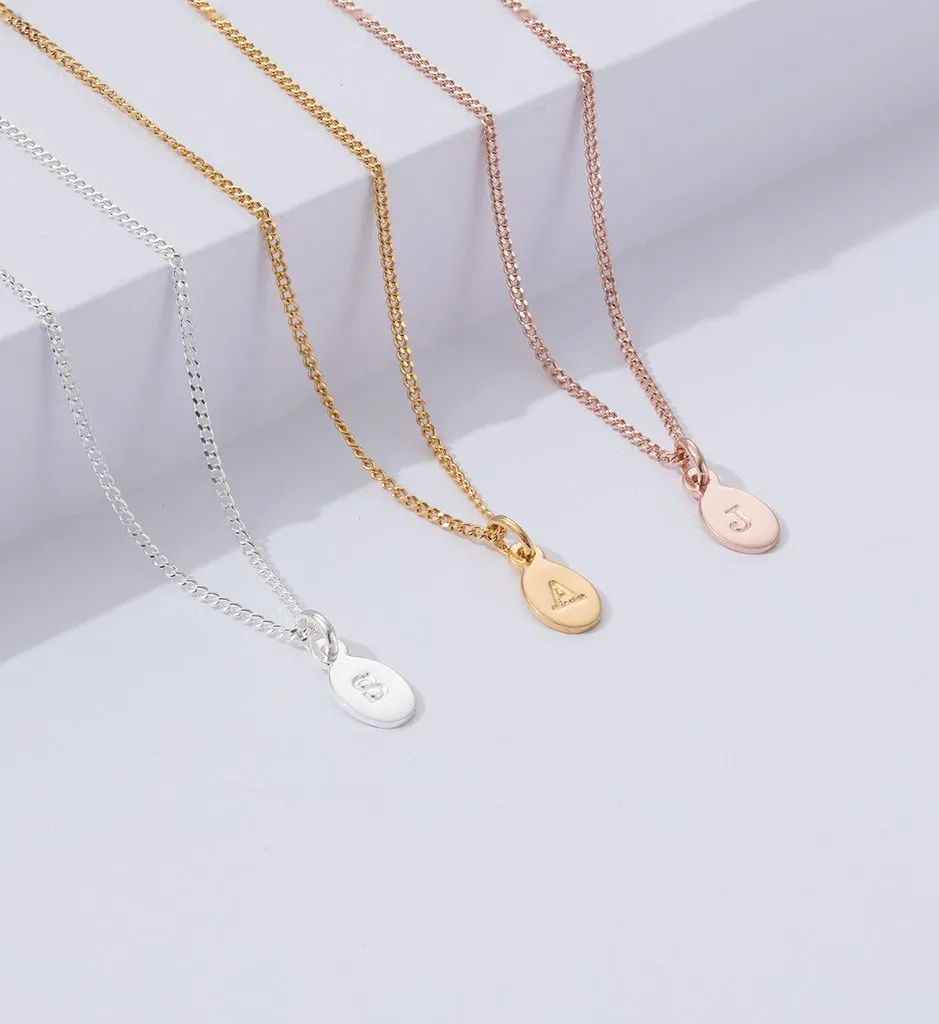 Initial A-Z | 18K Rose Gold Vermeil