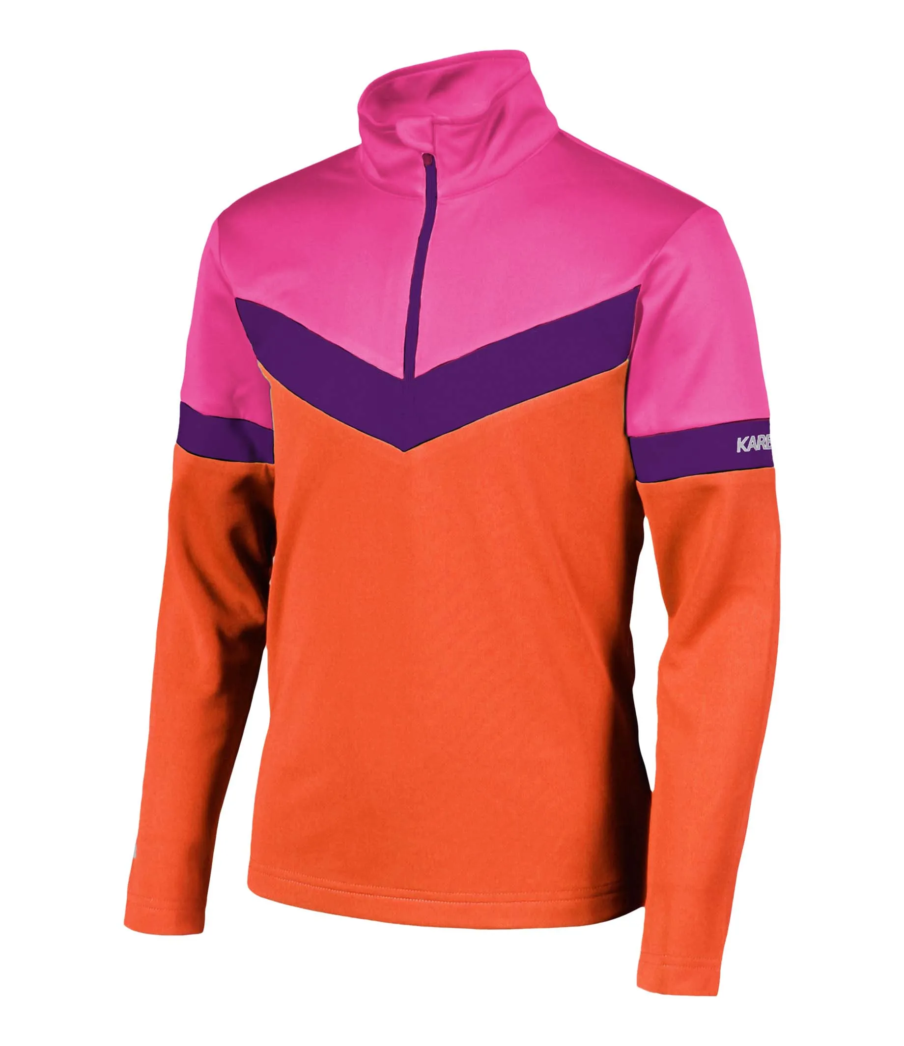 KA393 - Marvel - Girls' 1/4 Zip Base Layer