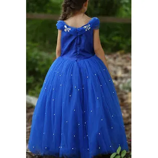 Kids Girls Sleeveless Ball Gown Cinderella Dress - C1984JPKGD