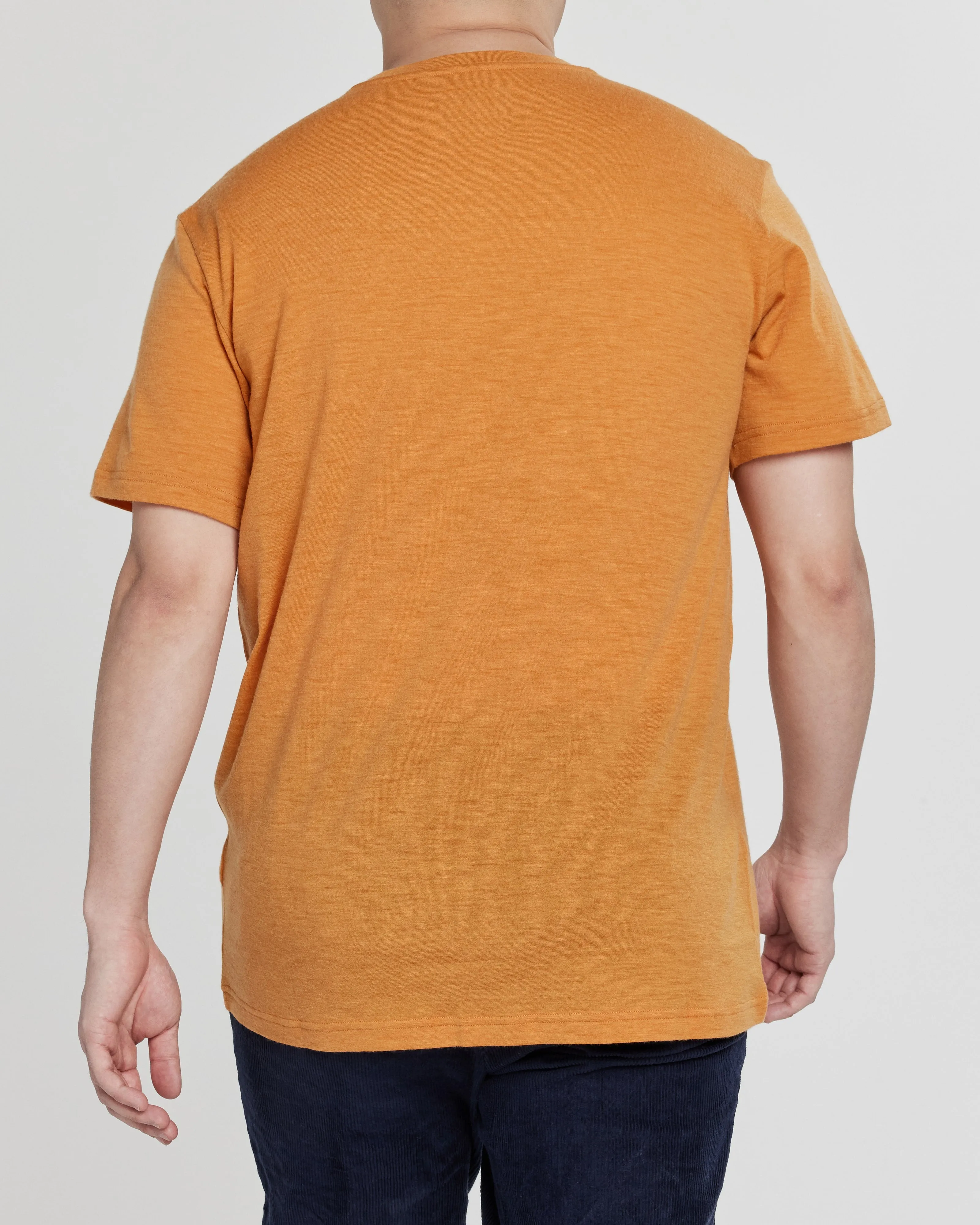 Lightweight Nuyarn Merino Graphic T - Mtn Art