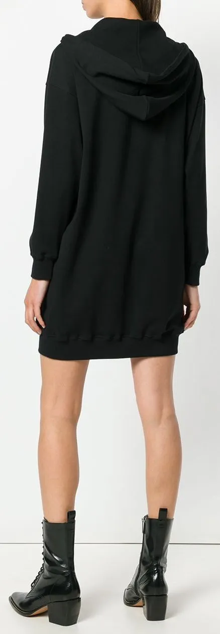 Logo Print Hoodie-Dress