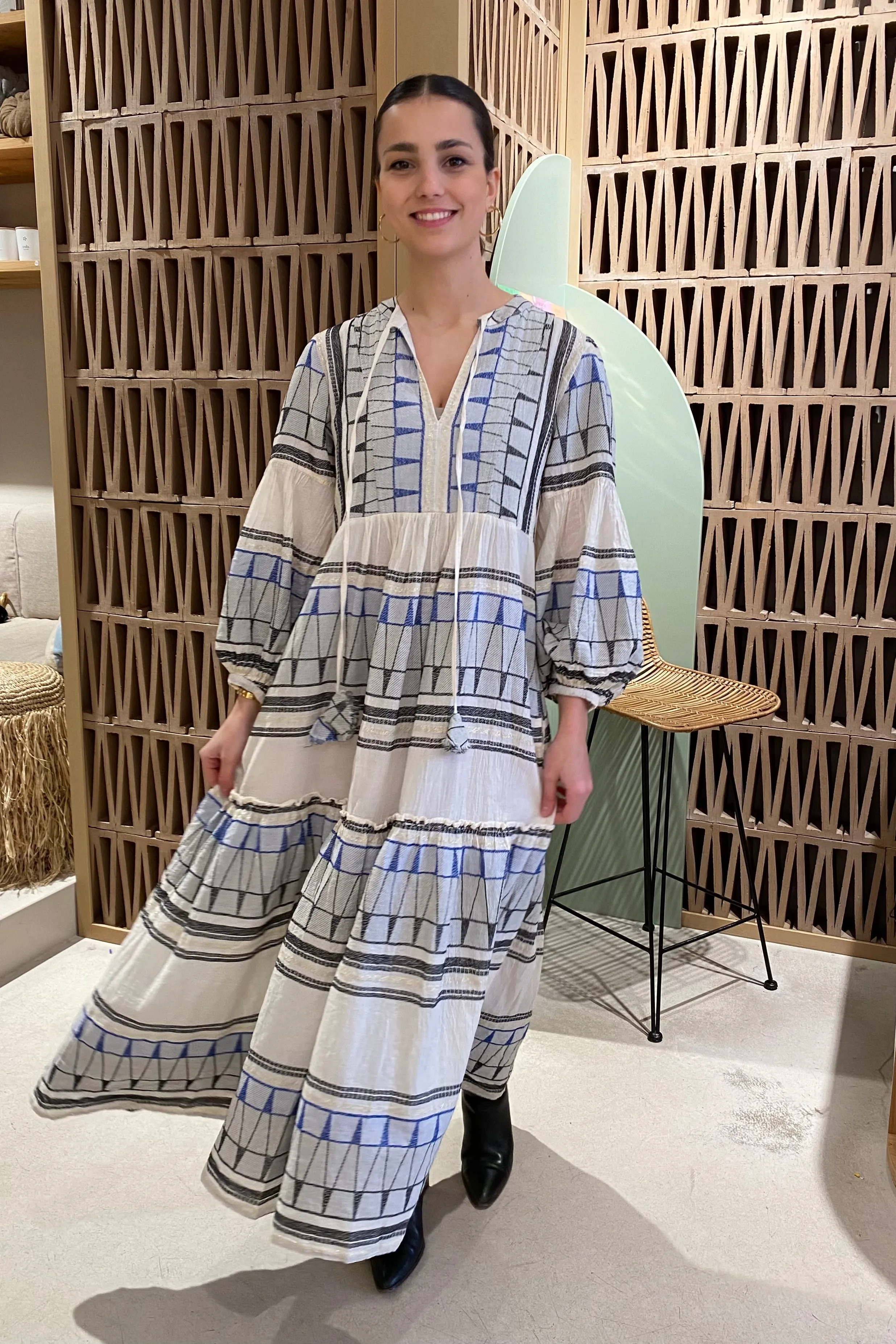 LONG TUNIC DRESS "KYKLADES"