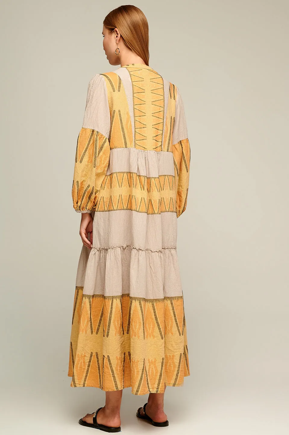 LONG TUNIC DRESS "POSEIDONIA"