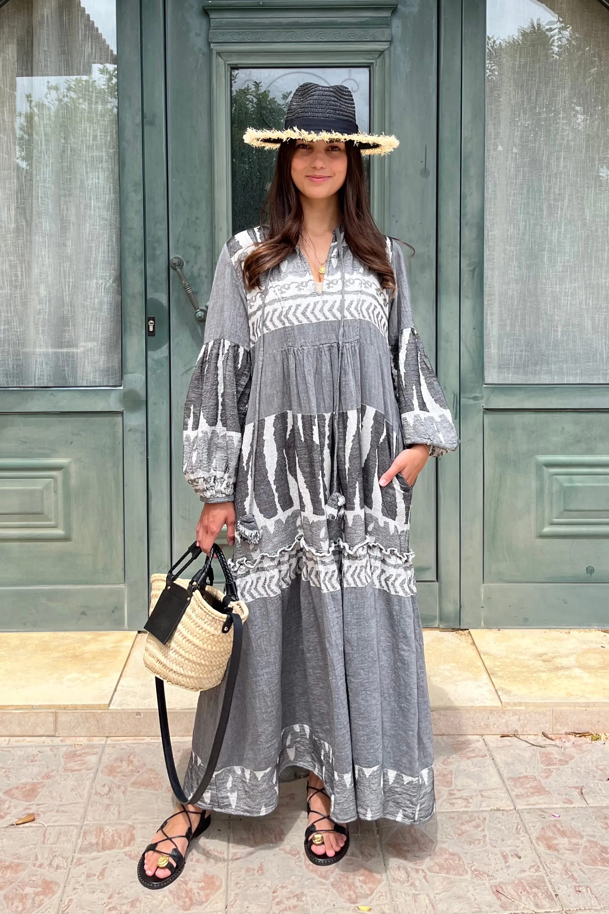 LONG TUNIC DRESS "SCORPIOS"
