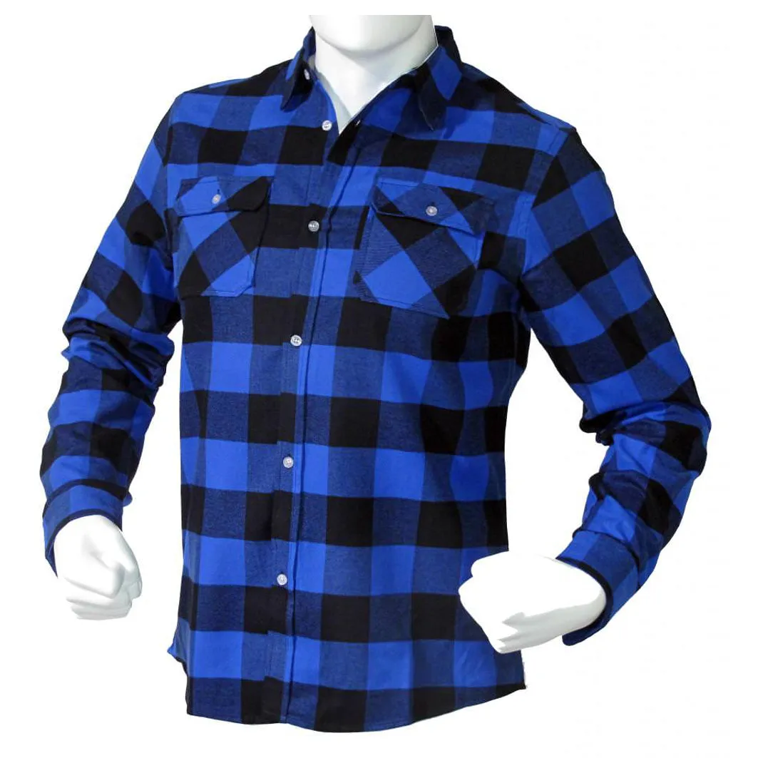 Men's Button Down Regular Fit Long Sleeve Plaid Flannel Casual Shirt