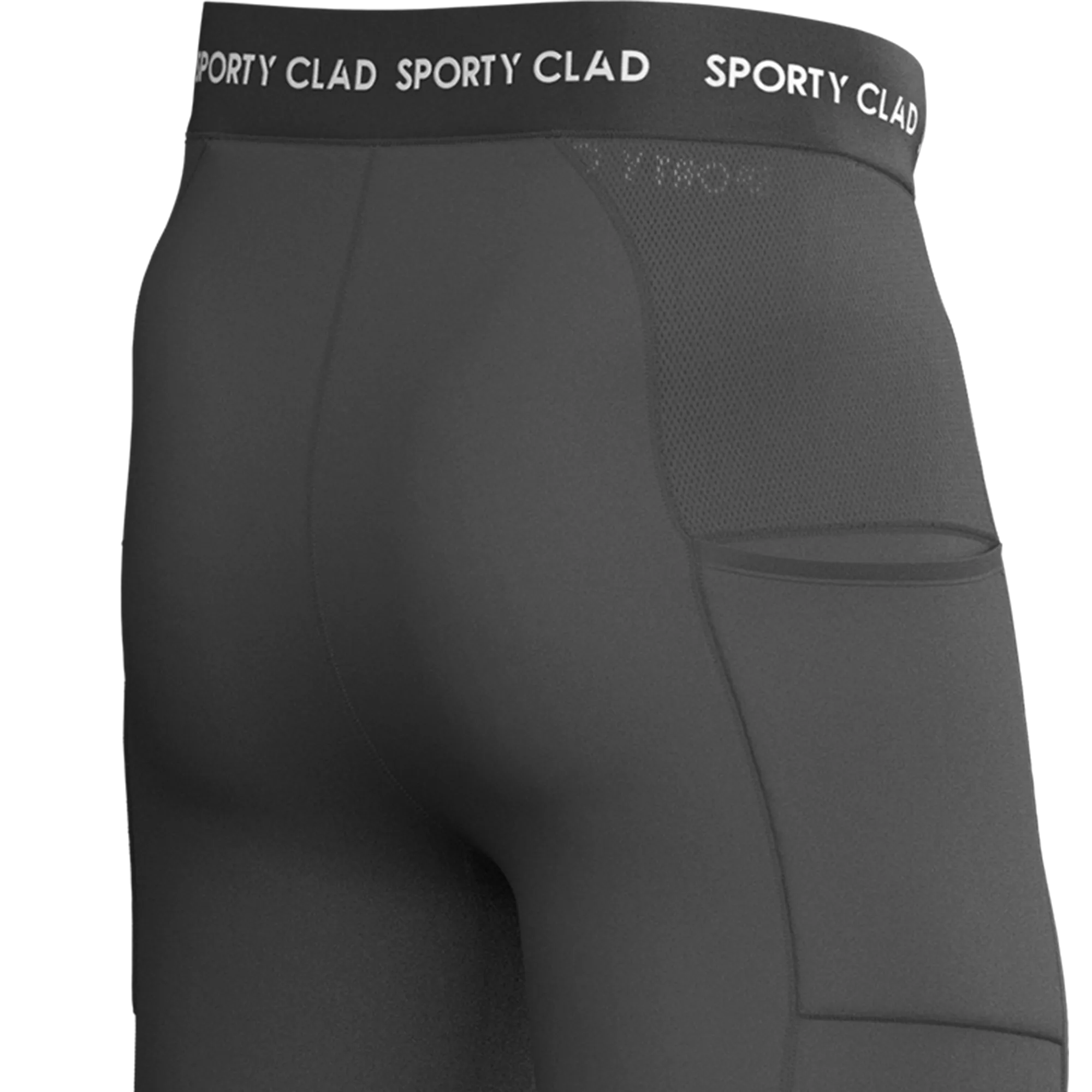 Men's Grey Thermal Base Layer Compression Leggings