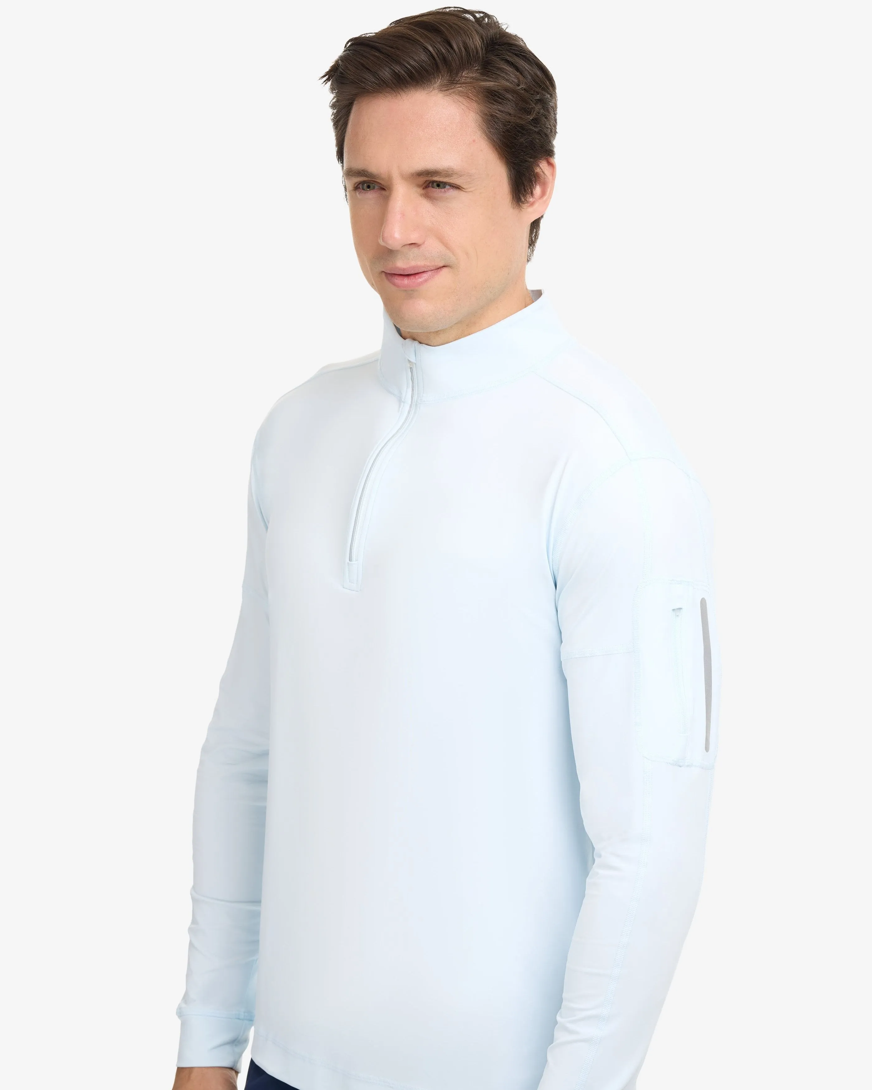 MEN'S MOCK ZIP TOP (12001)