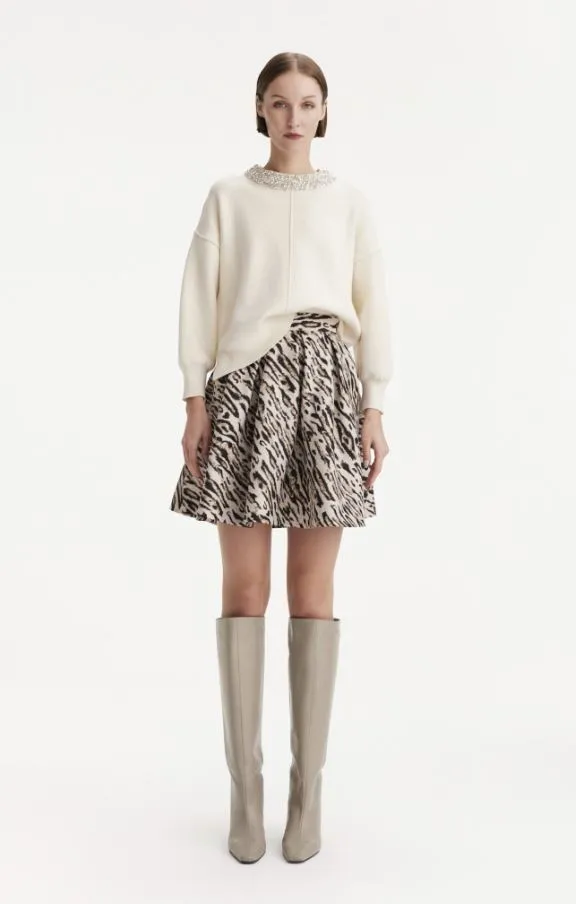 Nomia Embellished Oversized Pullover
