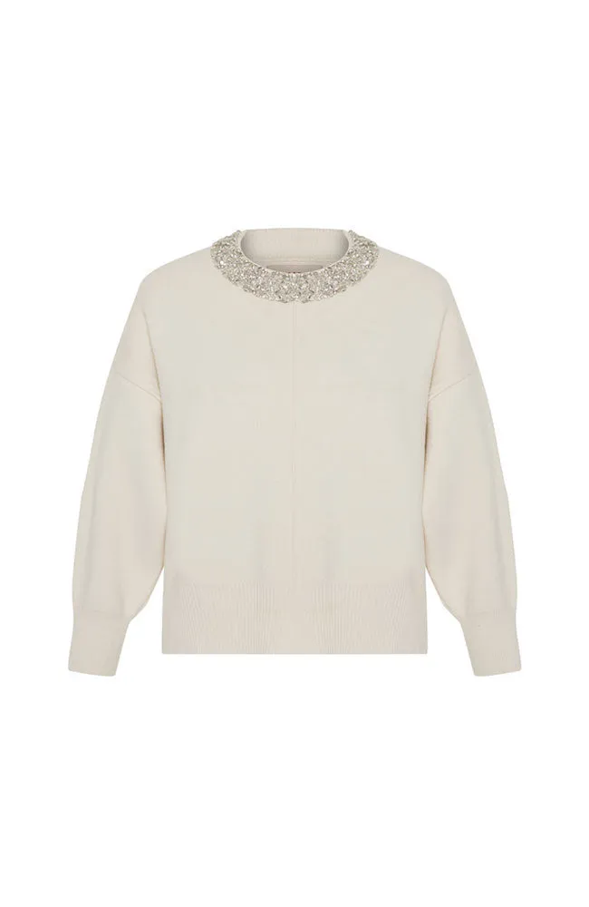 Nomia Embellished Oversized Pullover