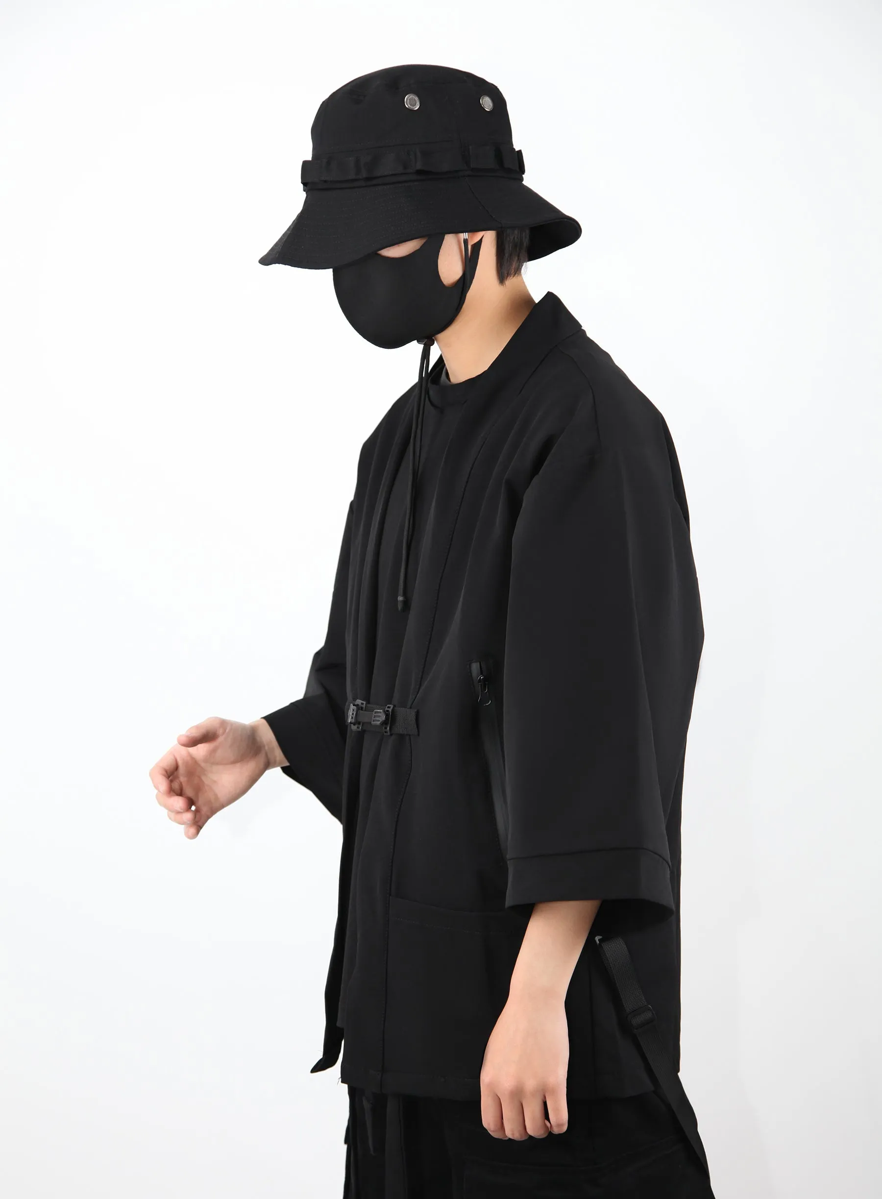 Notorious Heavy Shadow Samurai Kimono Jacket