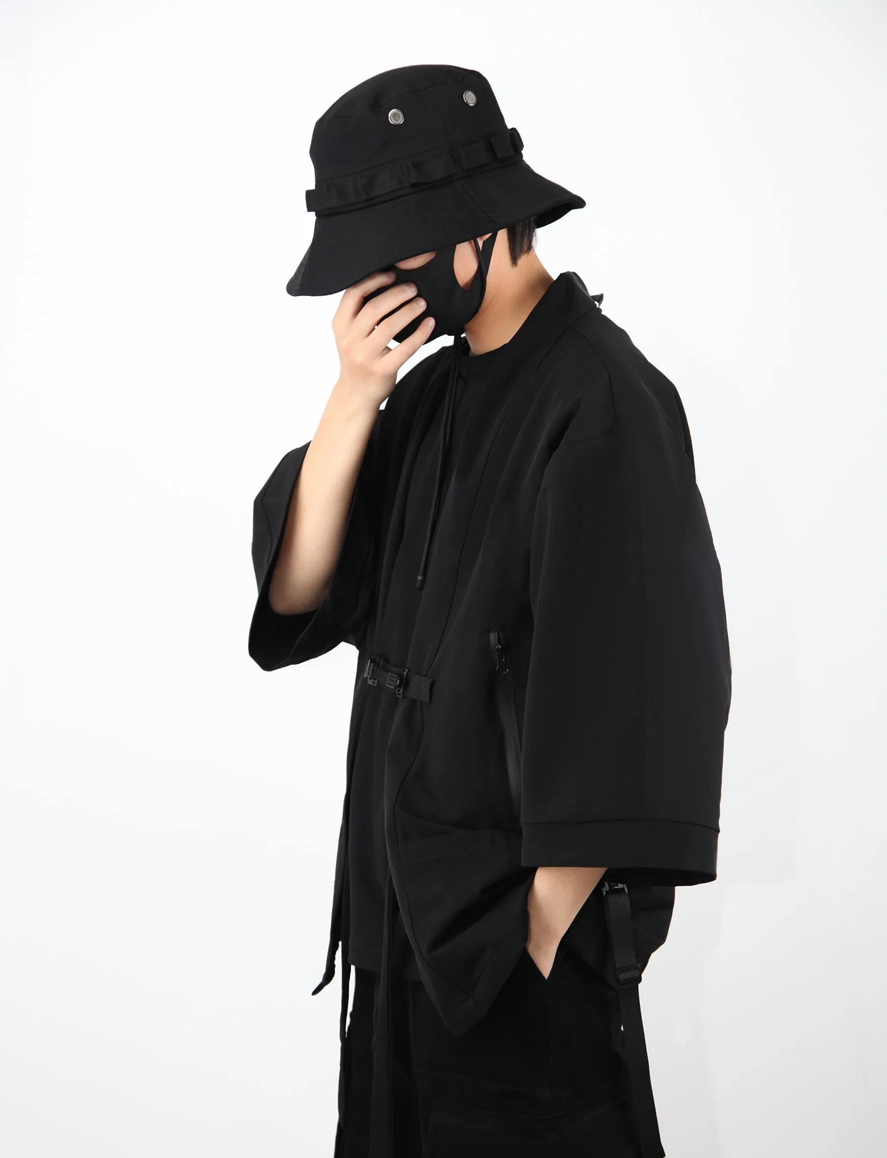 Notorious Heavy Shadow Samurai Kimono Jacket