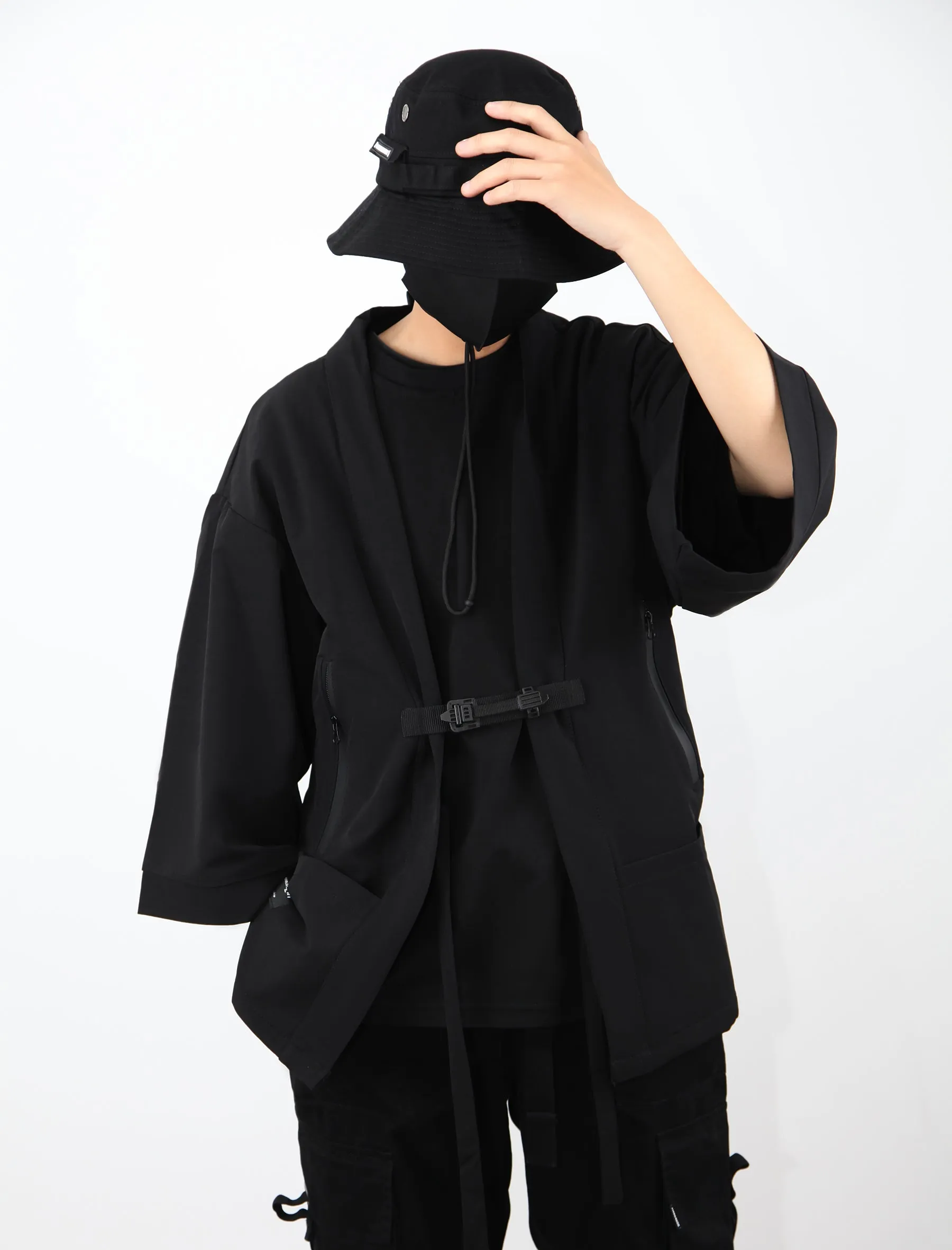 Notorious Heavy Shadow Samurai Kimono Jacket