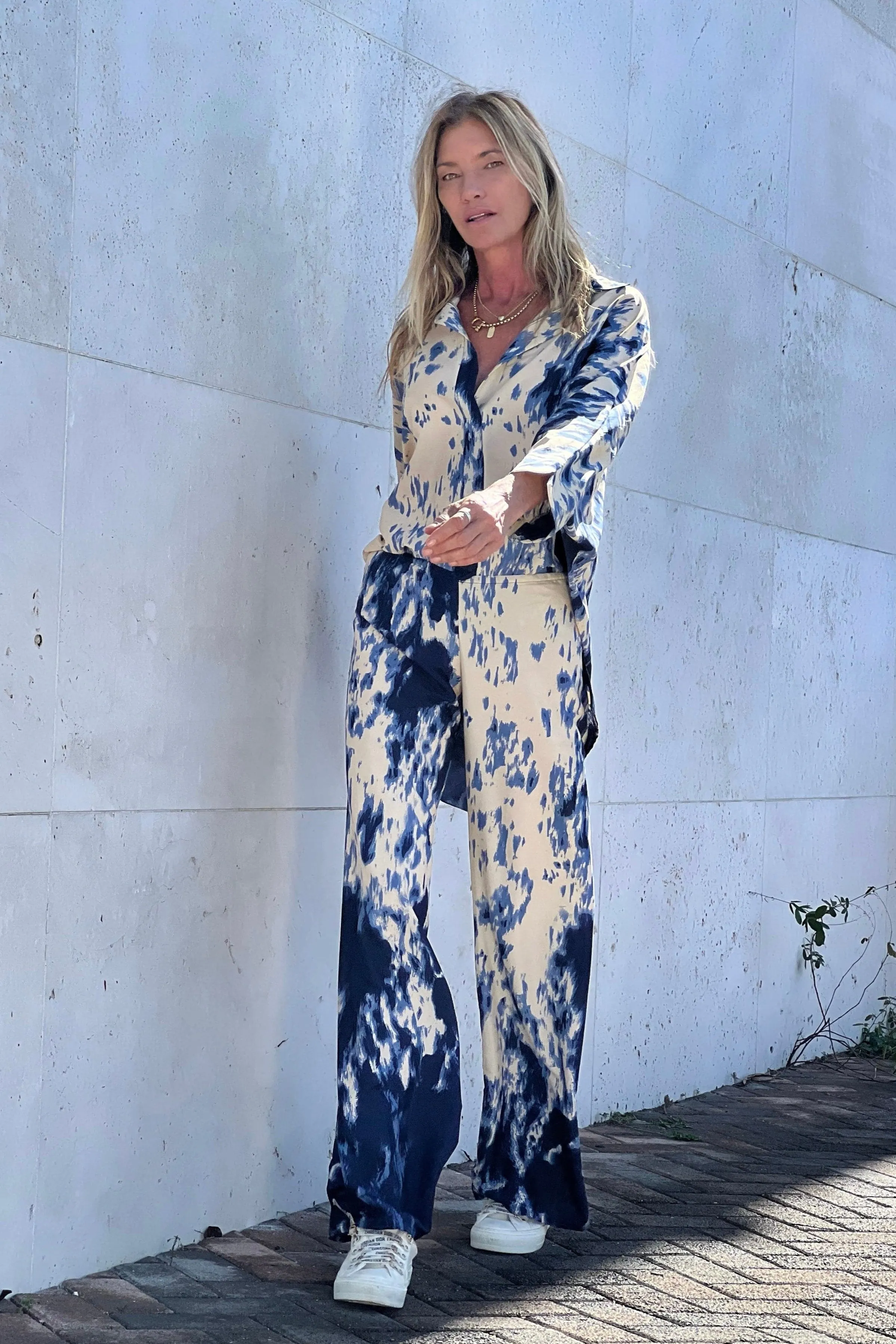 Paige Top BlueHide