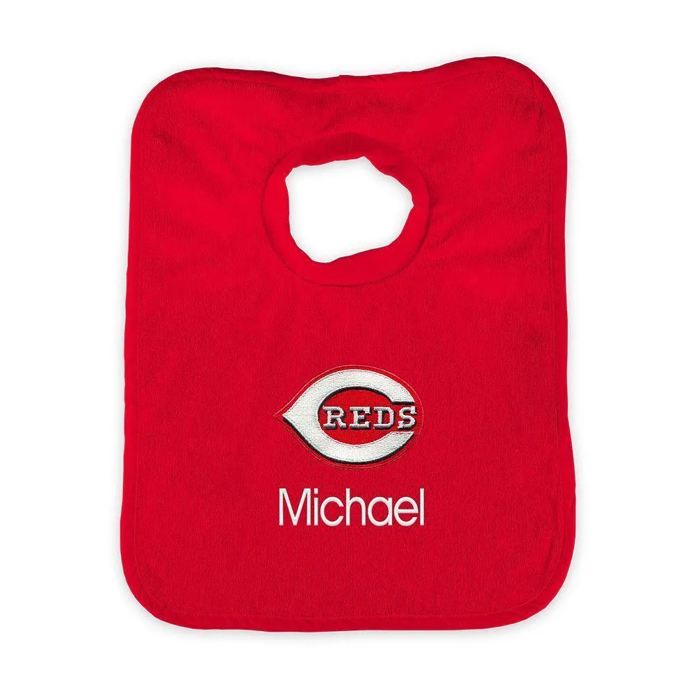 Personalized Cincinnati Reds Pullover Bib