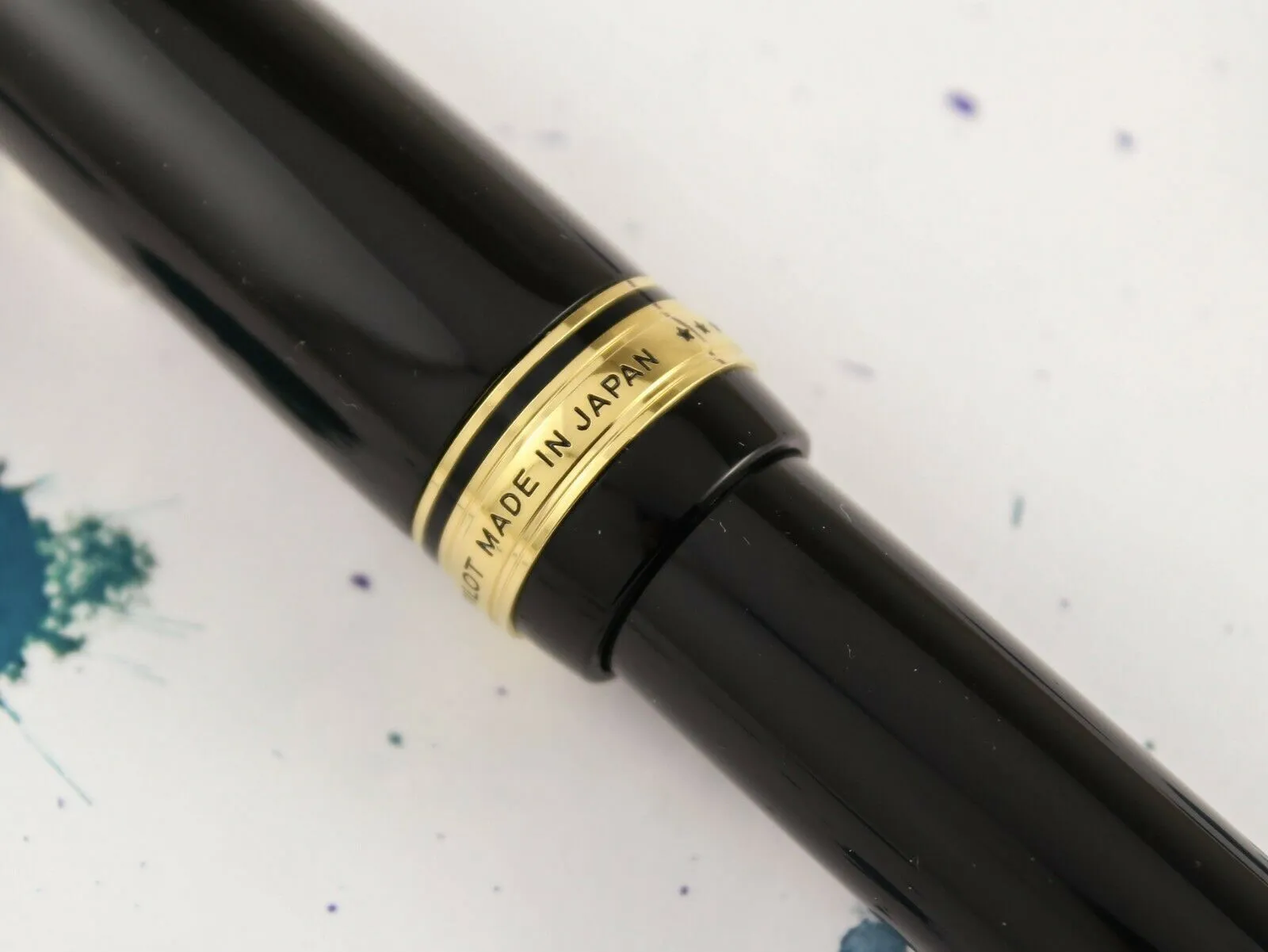 Pilot Custom Black Urushi Fountain Pen