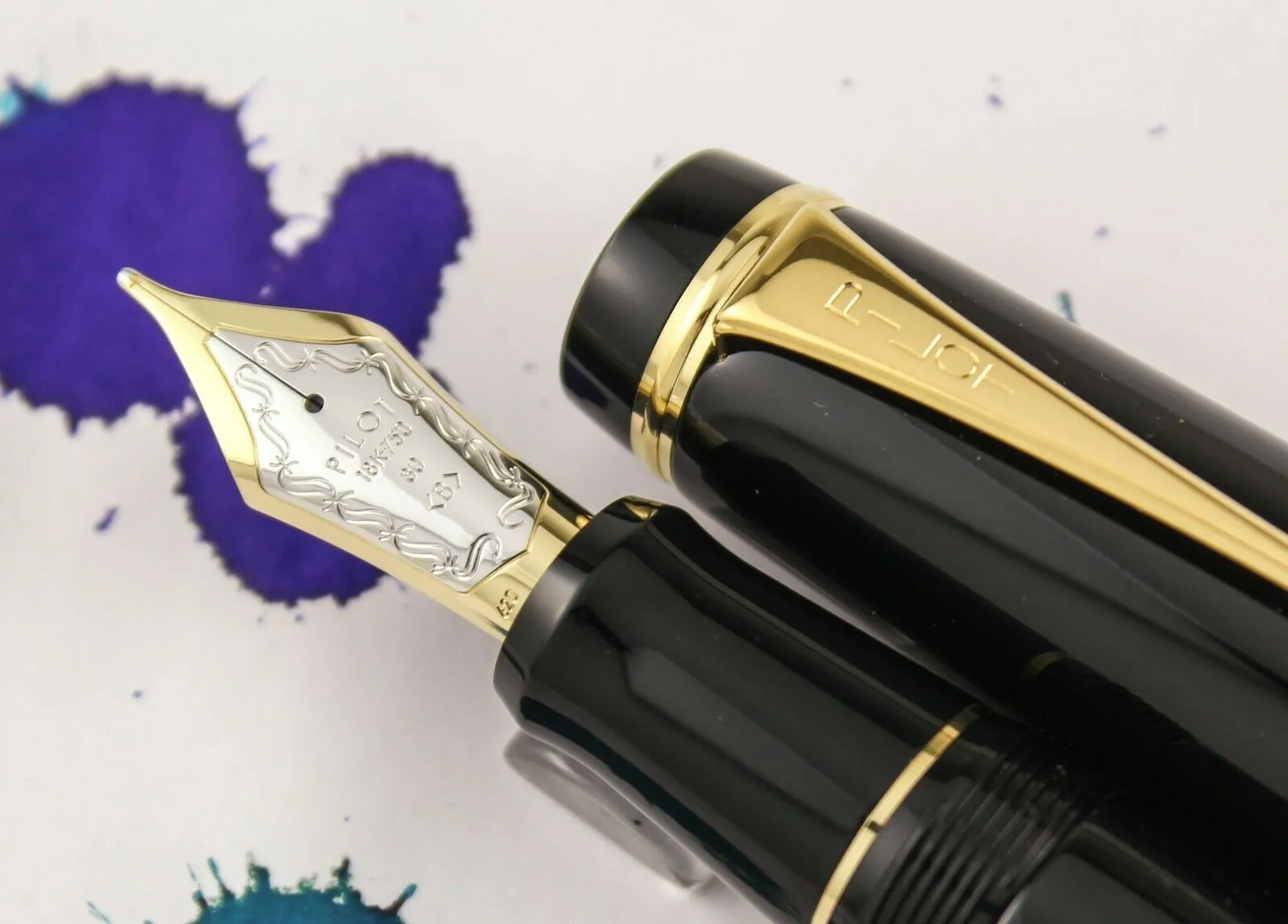 Pilot Custom Black Urushi Fountain Pen