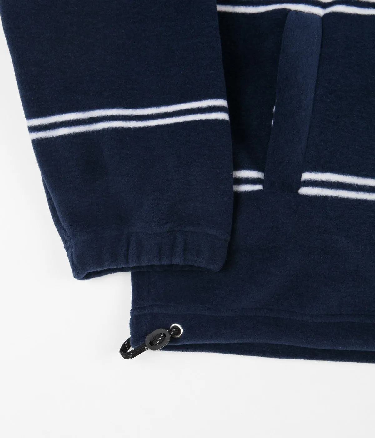 Polar Striped Fleece Pullover 2.0 Sweatshirt - Rich Navy