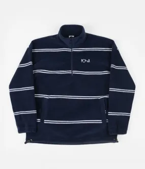 Polar Striped Fleece Pullover 2.0 Sweatshirt - Rich Navy