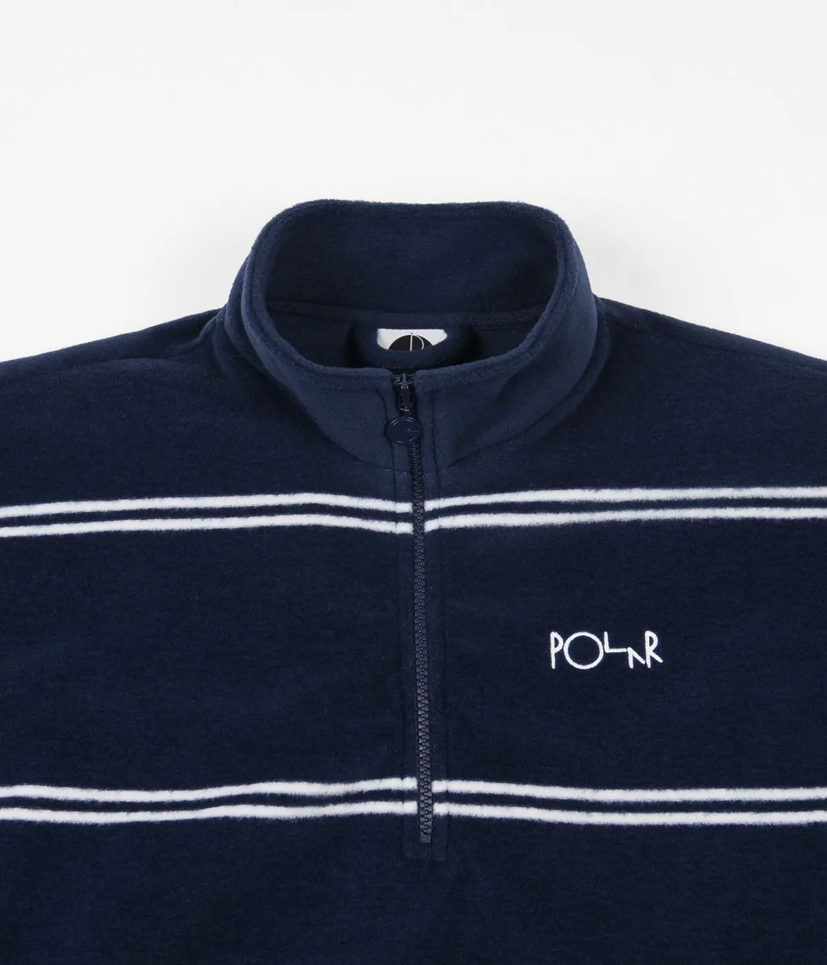 Polar Striped Fleece Pullover 2.0 Sweatshirt - Rich Navy