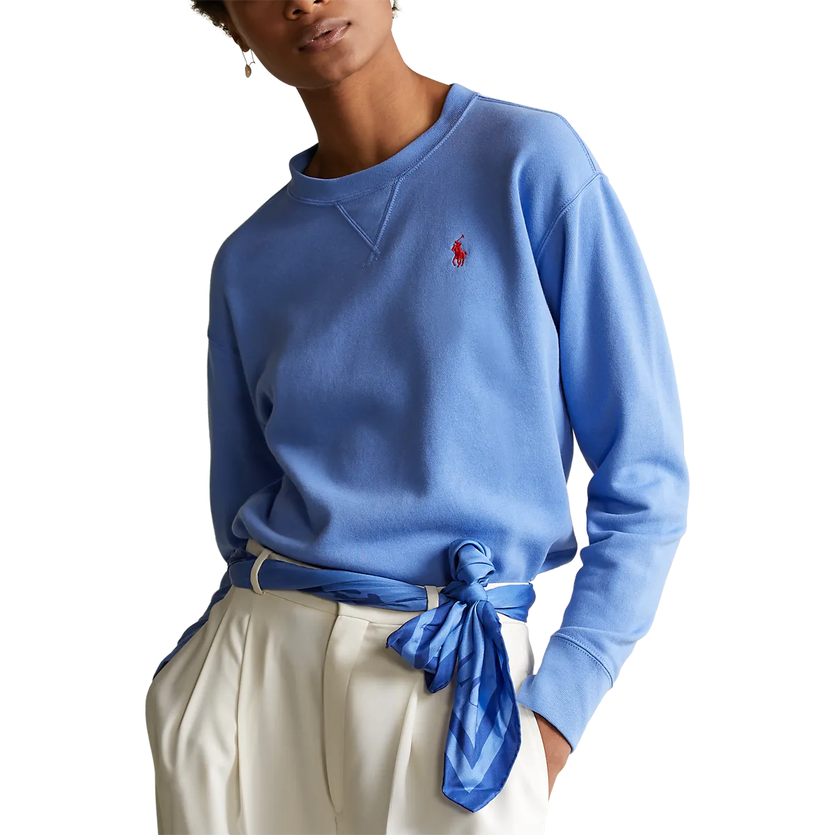 Polo Ralph Lauren - Crew Neck Sweatshirt - Harbour Island Blue