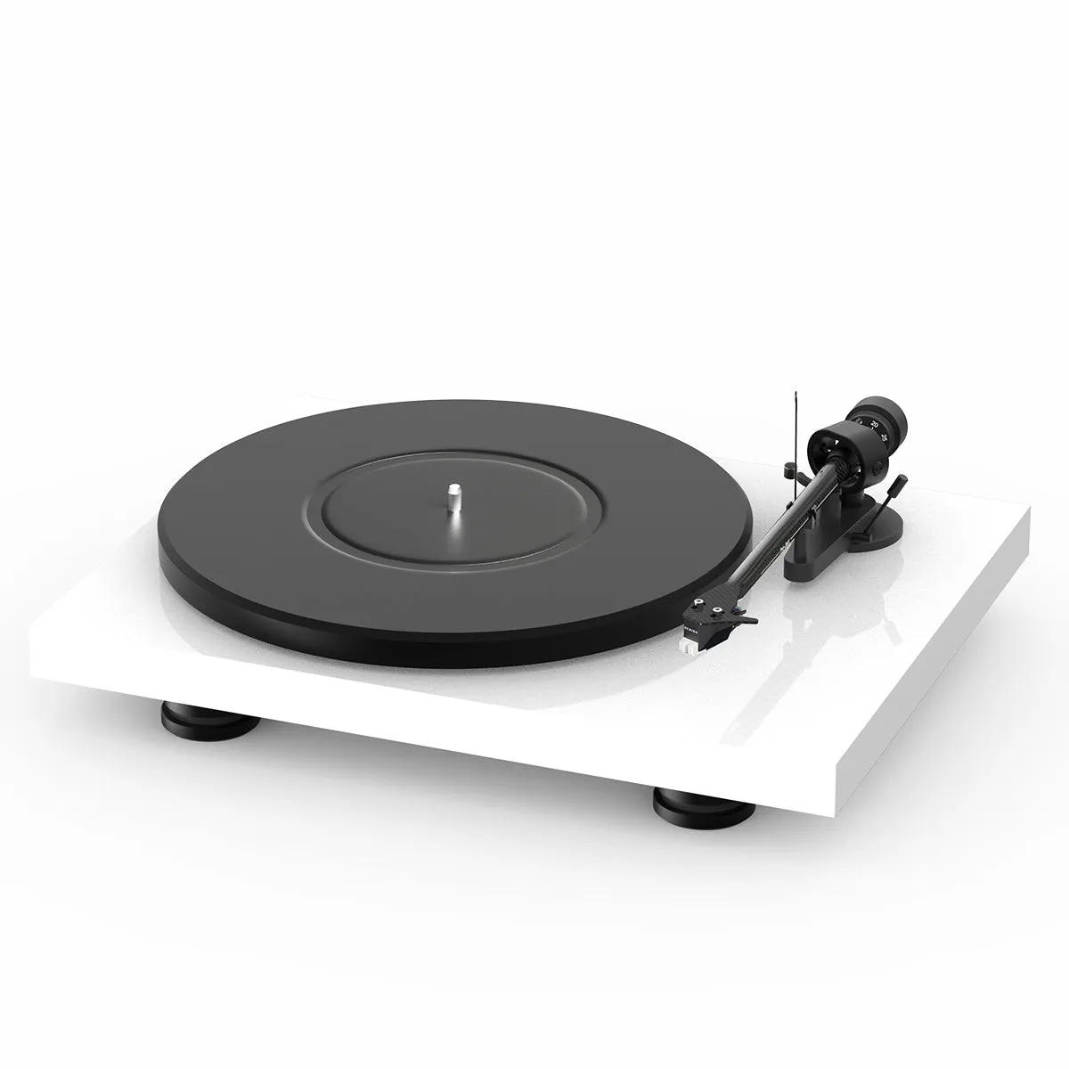 Pro-ject OPEN BOX Debut Carbon Evolution (EVO) Turntable - Gloss White - Excellent Condition