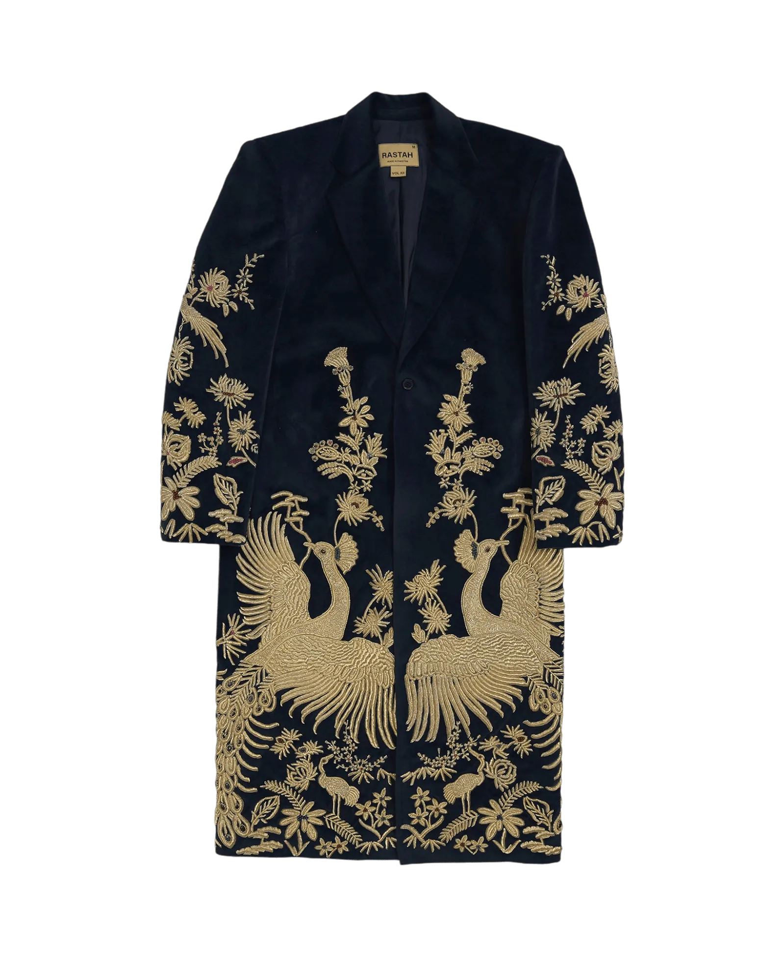 "GOLDEN PEACOCK" LONG COAT