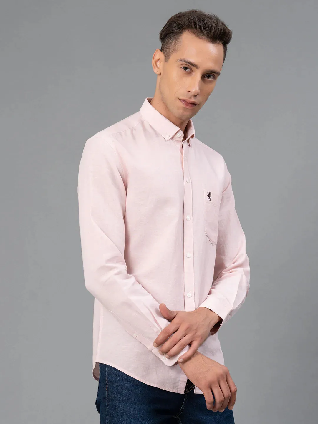 RedTape Striped Shirt for Men | Comfortable & Stylishq