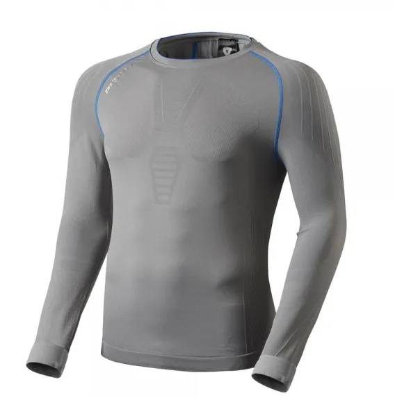 REV'IT! Oxygen Long Sleeve Base Layer Shirt BLACK XXL - LAST ONE