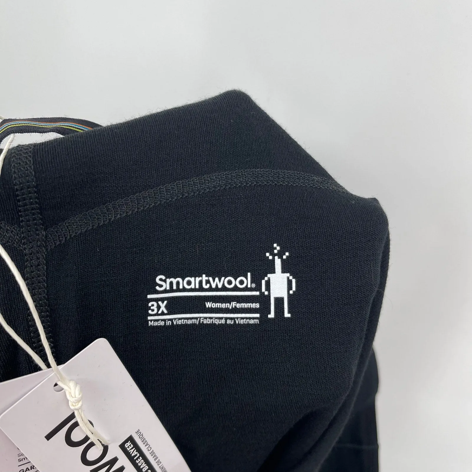 SMARTWOOL Women's Classic Thermal Merino Bottoms 3X Black