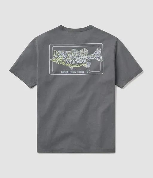 Southern Shirt : Bassquatch logo - Volcanic Ash