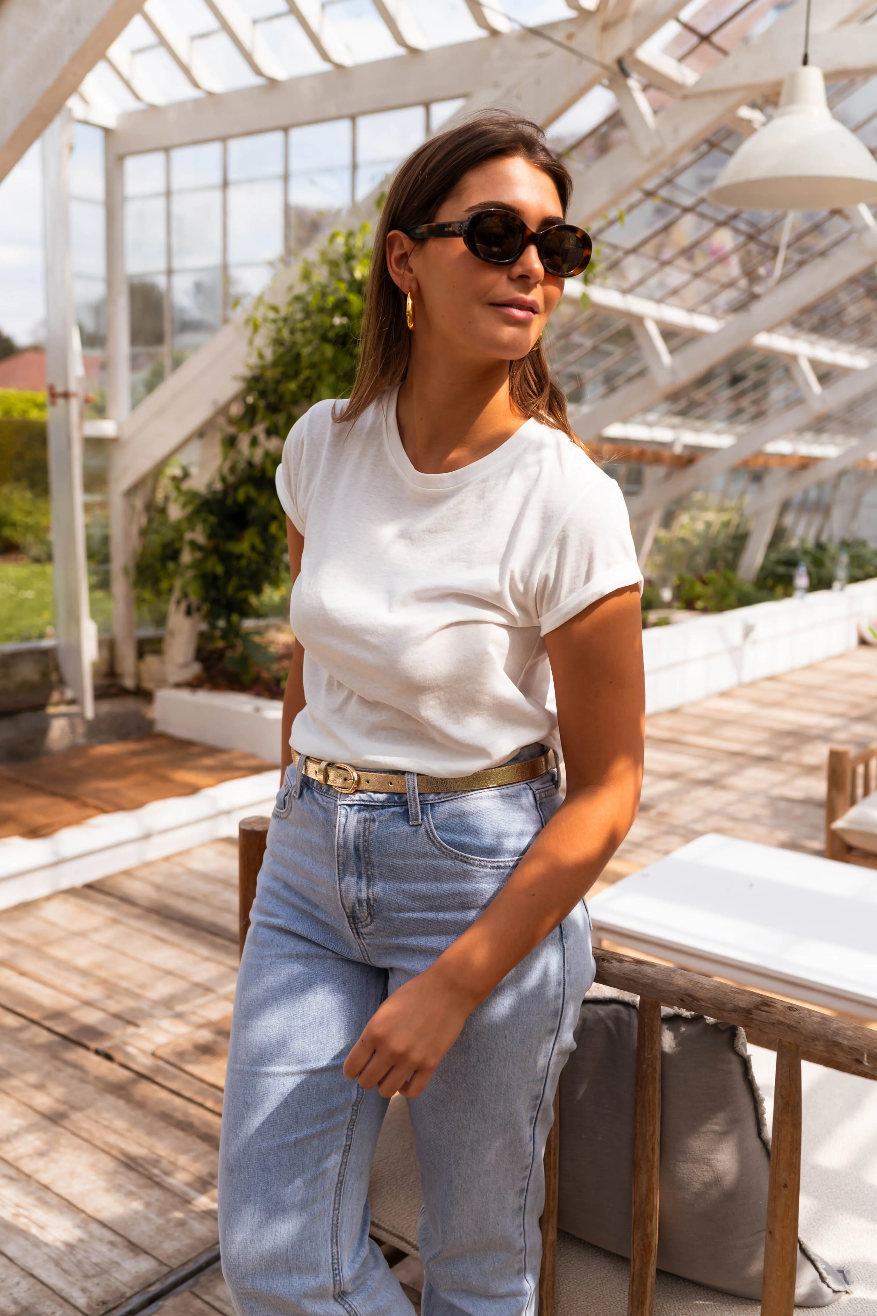 T-shirt Lauren - blanc