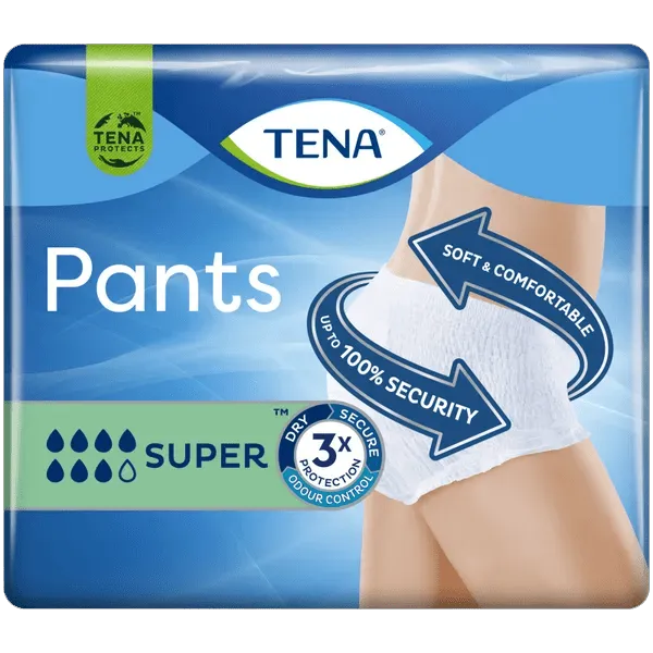 TENA Pants Super Extra Large Pack of 12