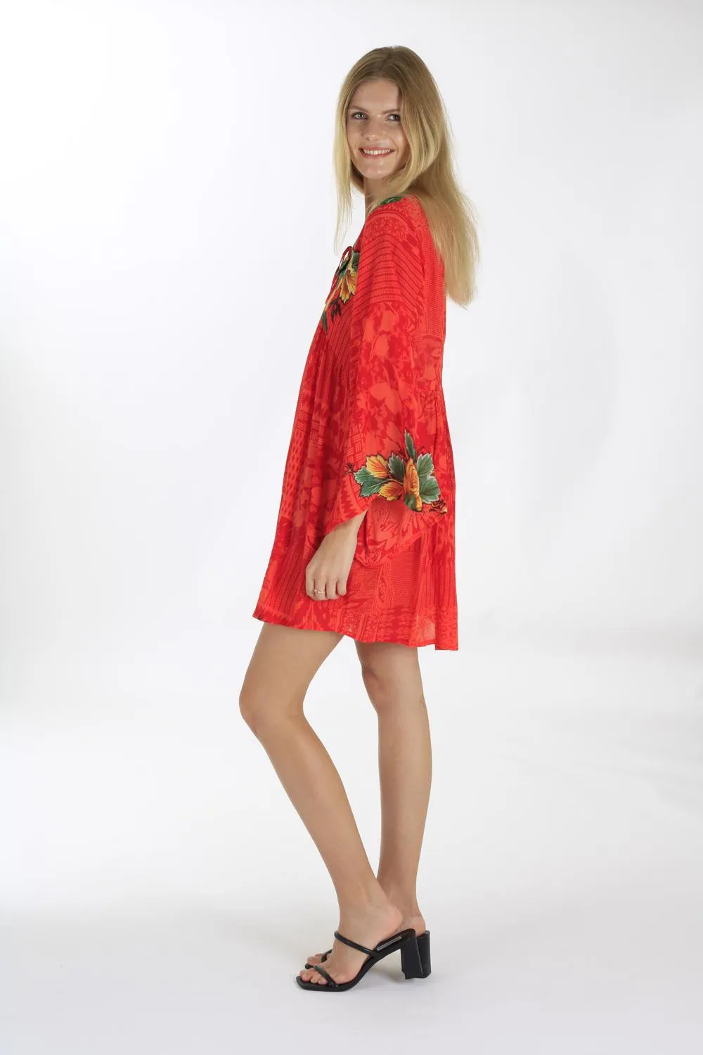 THE TANGY ORANGE TUNIC FOR THE DAY